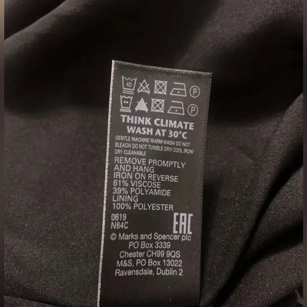 Marks and Spencer Size 12 Skirt Animal Print Long Flare Velvet Womens - Picture 8 of 8